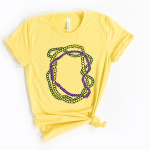 Mardi Gras tree shirt, Watercolor Mardi Gras Bead Tree, Mardi Gras Carnival Shirt, New Orleans Tee, Fat Tuesday Shirt