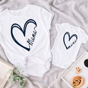 Mama And Mini Shirt, Mama Shirt, Mini Shirt, Mama Mini Matching Shirt, New Mom Shirt, Mothers Day Gift, Mother And Daughter, Mommy And Me