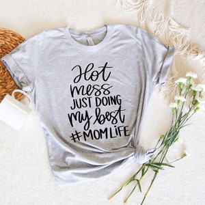 Hot mess just doing my best sweatshirt sale