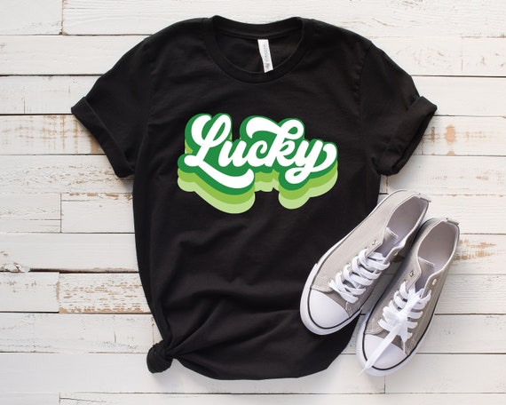 Retro Lucky Shirt, Retro St Patricks Day Shirt, Lucky Shirt, St Patricks Day Shirt, Cute St Pattys Shirt, St Patrick Tee, Patricks Lucky tee