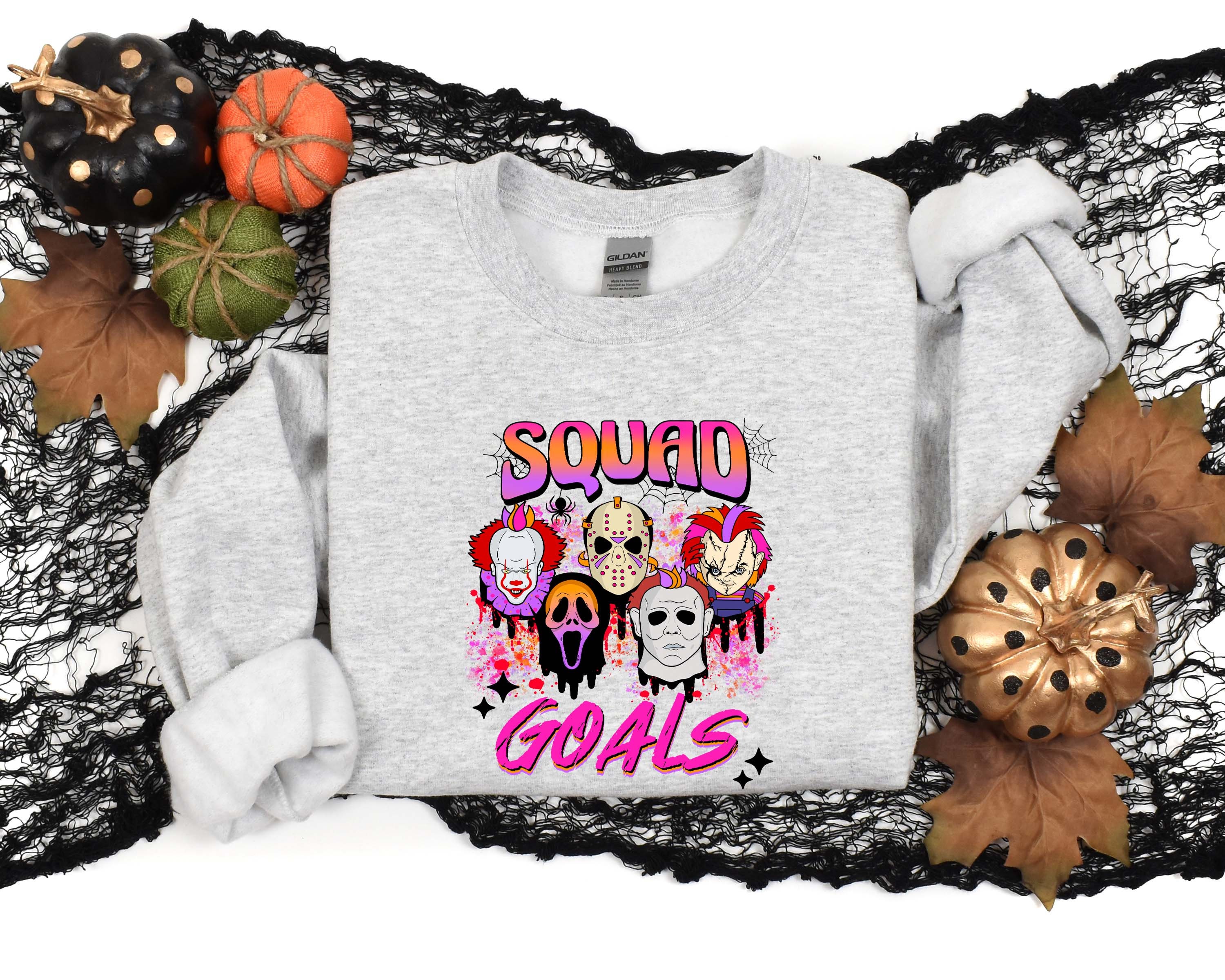 Discover Squad Goals Sweatshirt,Friends Squad Goals Sweatshirt, Halloween Squad Goals Shirt,Halloween Friends Shirt,Sanderson Squad Shirt,Squad Goals