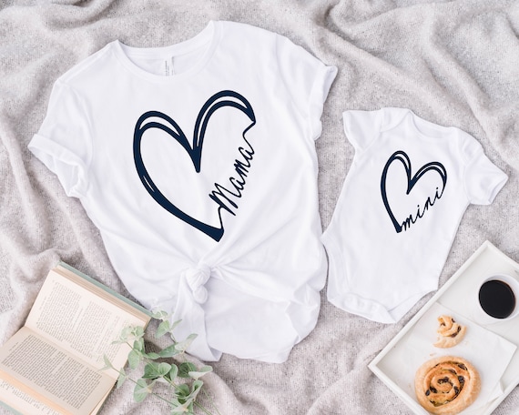 Mama Mini Sunflower Shirt, Sunflower Mama Shirt, Sunflower Onesie...