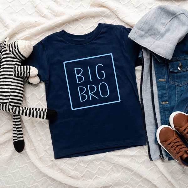 Big Bro Shirt, big brother shirt, big brother t-shirt, big bro shirt, big brother tee, baby announcement.
