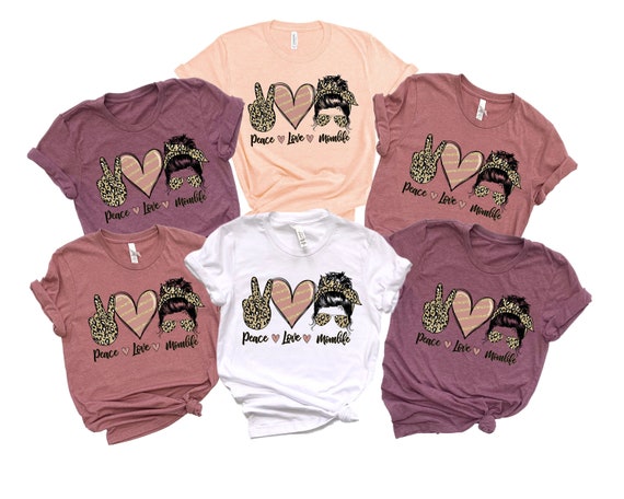 Peace Love Momlife Shirt,Mom Life Shirt,Gift For Mom,Mother Day Shirt,Shirt For Women,Mommy Shirt,Mama Shirt,Pregnancy Announcement