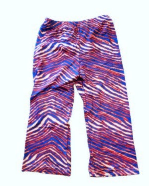 Buffalo Football Zebra Inspired Straight Leg Mafia Zubabez Pants