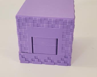 Minecraft Herb Grinder 3D printed shulker box