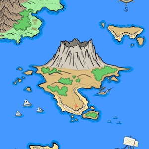 Digital Map (Treasure Island)