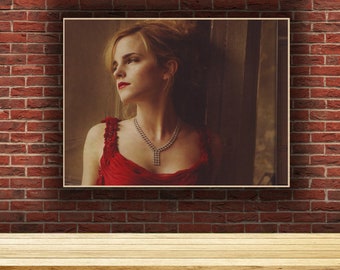 Emma watson wall art | Etsy Nederland
