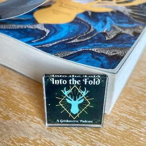 Into the Fold Podcast Pin (A Grishaverse, Six of Crows and Shadow and Bone Podcast)