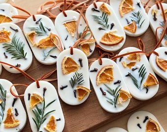 Christmas Soy Wax Sachets – Client Gifts, Employee Appreciation Gift, Corporate Holiday Favors