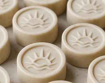 Custom Logo Soap for Corporate Gifts, Branded Handmade Soap for Business, client and event favors