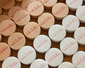 Guest Soap for Airbnb Hosts, Boutique Hotel Amenities, Spa Bathroom Welcome Gift, Custom Branded Soap