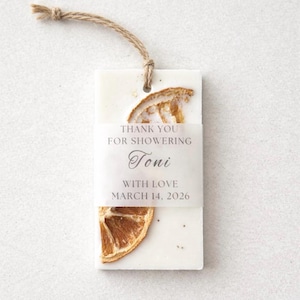 Soy Wax Sachet Favors: Bridal Shower Gifts, Scented Closet Freshener