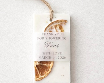 Soy Wax Sachet Favors: Bridal Shower, Scented Closet Freshener