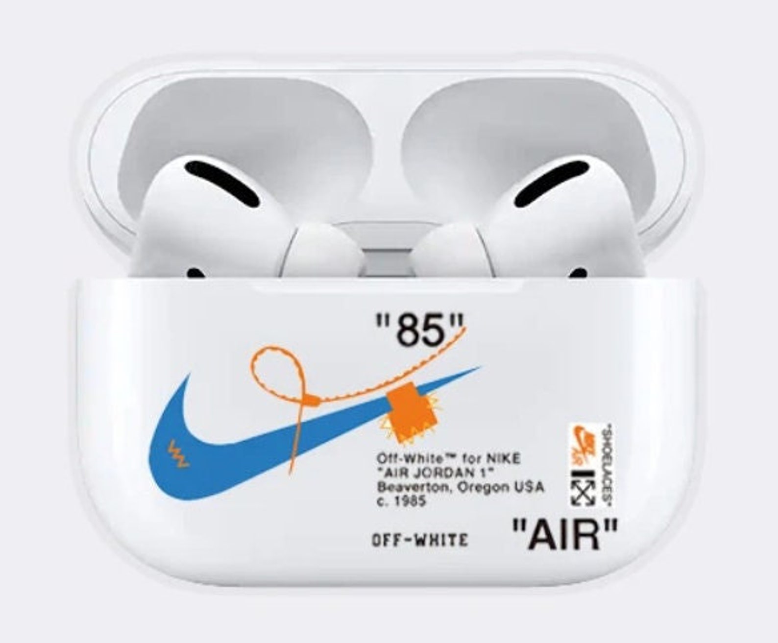 Off White Nike Airpod Pro Case | Etsy