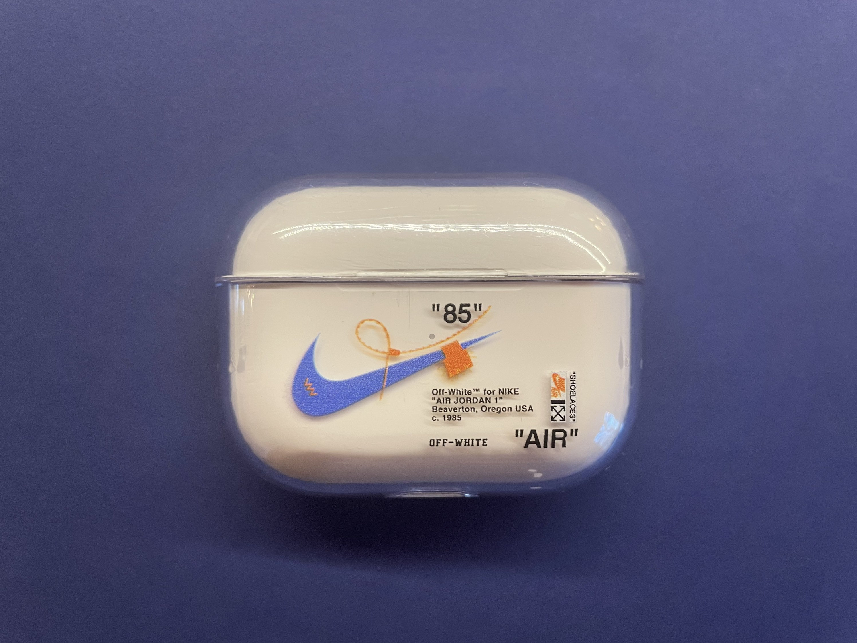 Nike off White Airpod Pro Case | Etsy