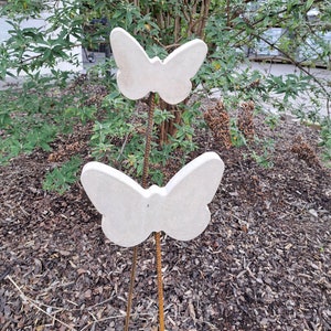Casting mold butterfly garden stake 2 sizes