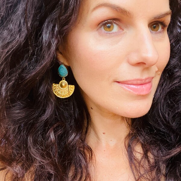 Turquoise Earrings Etsy Australia