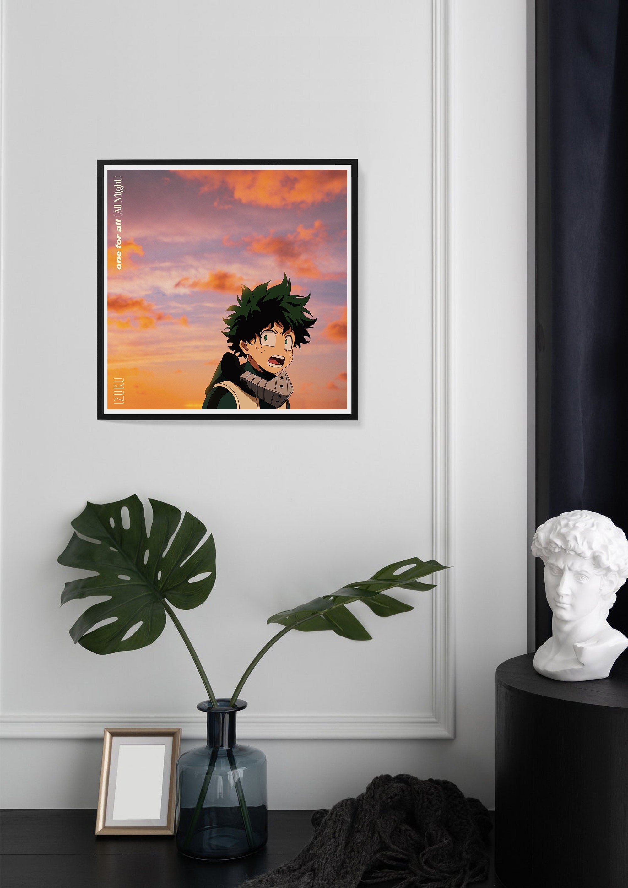 Georgio - Ciel Enflammé Sacré X My Hero Academia/Poster Print Affiche