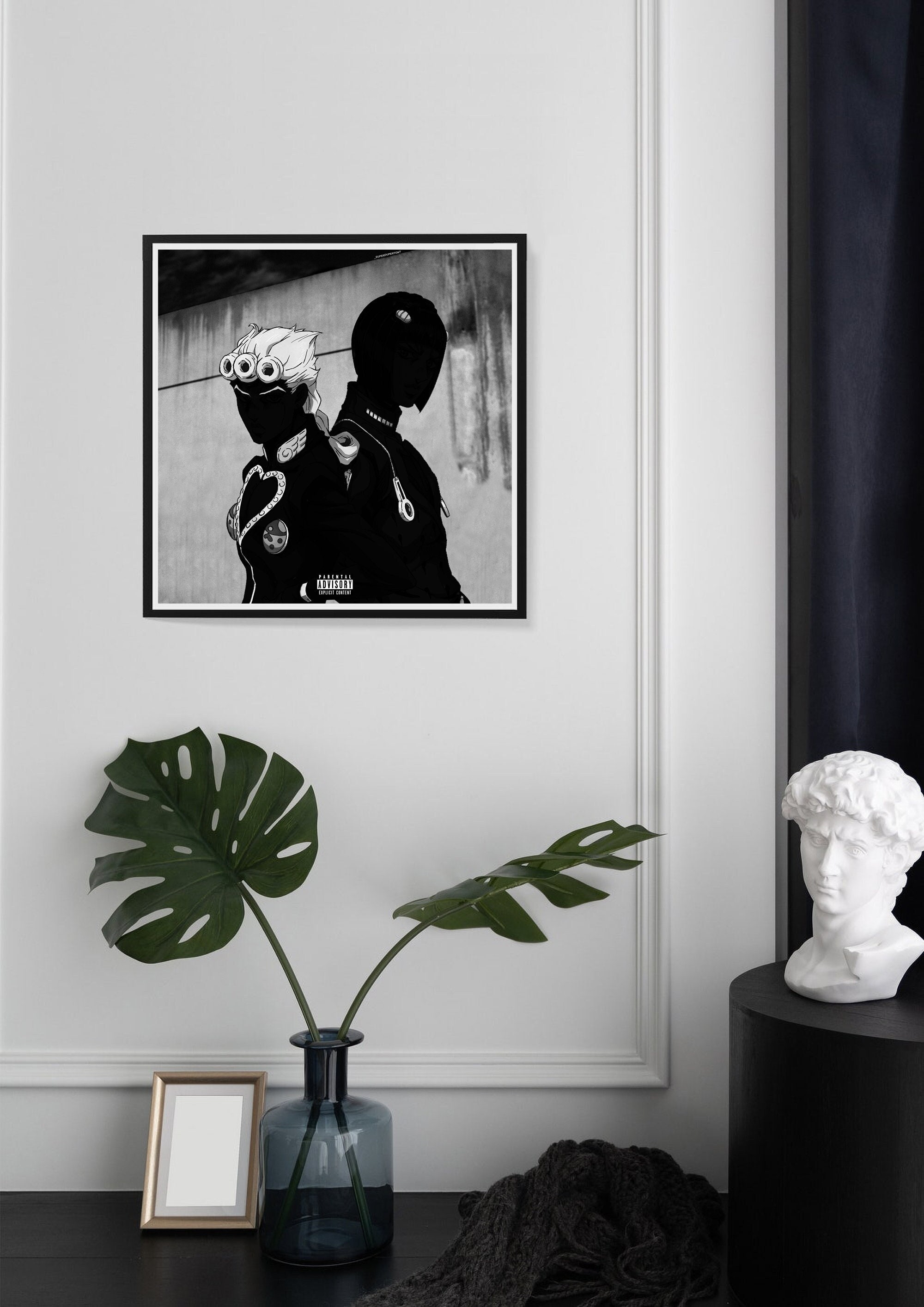 Big Sean & Metro Boomin - Double Or Nothing X Jojo's Bizarre Adventure/Poster Print Affiche