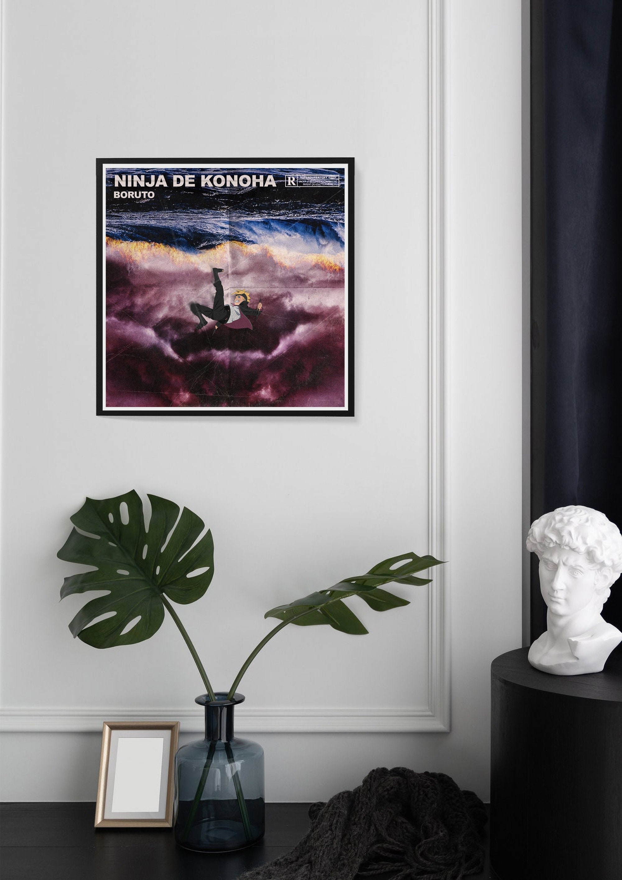 Thahomey - Avant La Vague X Boruto/Poster Print Affiche