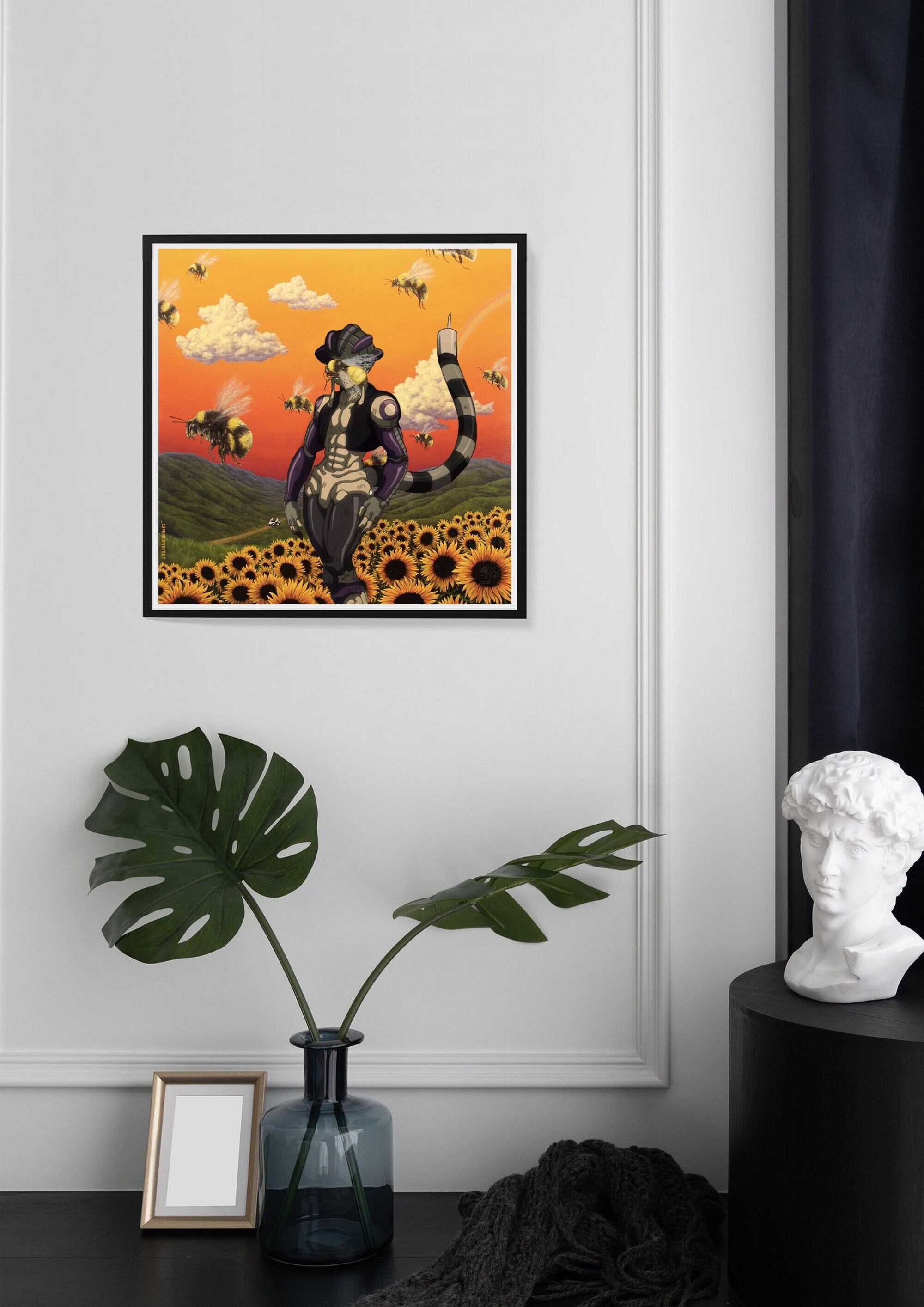 Tyler The Creator - Flower Boy X Hunterxhunter/Poster Print Affiche