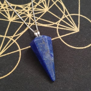Lapis Lazuli Pendulum necklace