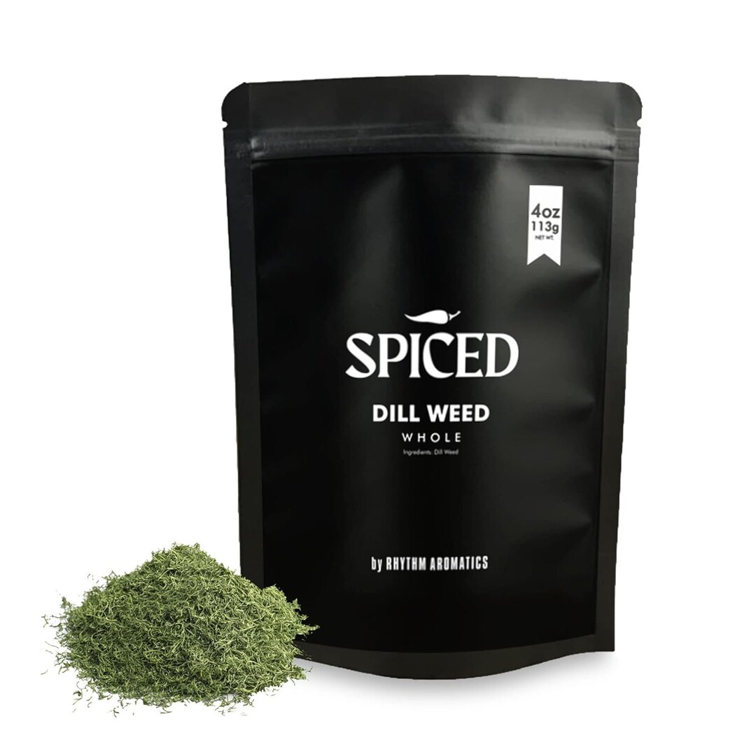 SPICED Dill Weed 4 Oz of Whole Dill Weed in Closable Bag for Etsy