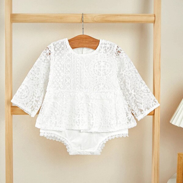 Baby Girl After Christening Outfit Etsy