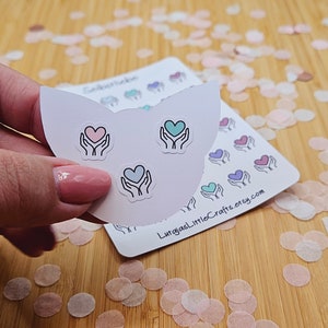 Selbstliebe Kalender Aufkleber | Self-love Bullet Journal Sticker| Icon Planner Stickers | Scrapbook Stickers | Kawaii Sticker | Tagebuch