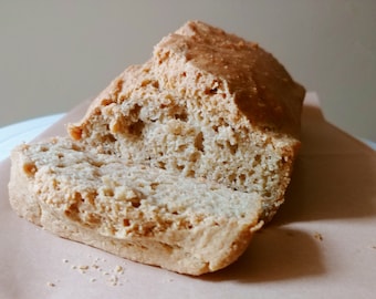 Pan artesanal de harina de almendras sin gluten