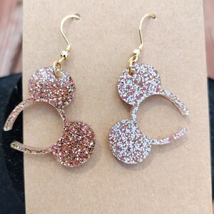 Mickey Ears Headband Shape Earrings