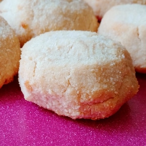Coconut Flour Shortbread Cookies