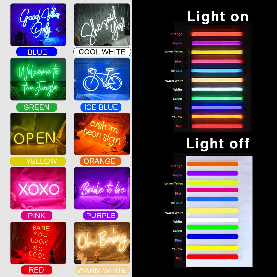 New York City Neon Sign New York City Led Sign New York City Etsy