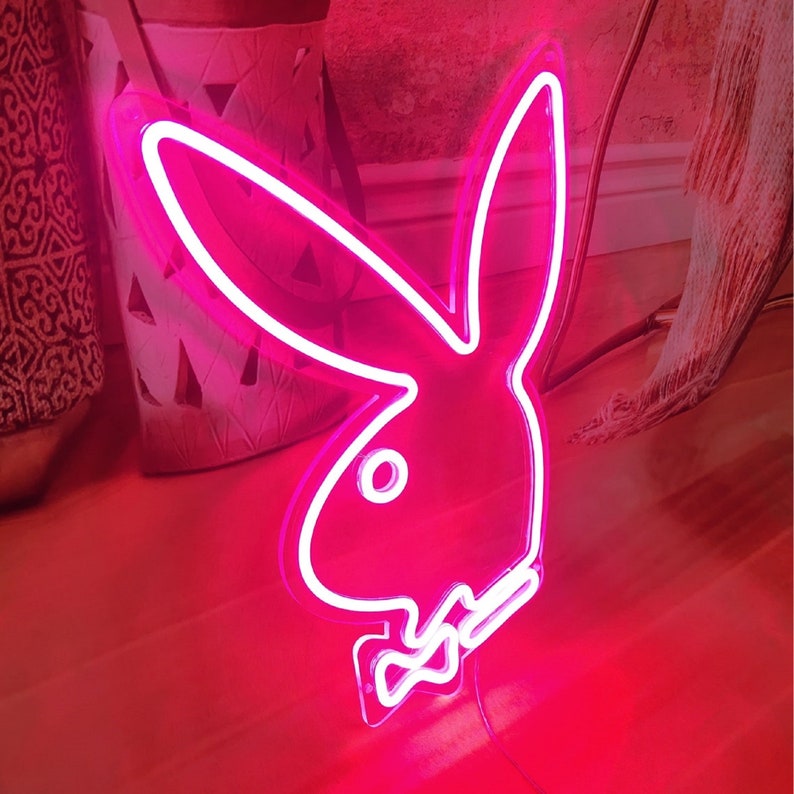 Custom Rabbit LED Neon Sign Wedding Shop Store Home Bar Wall - Etsy