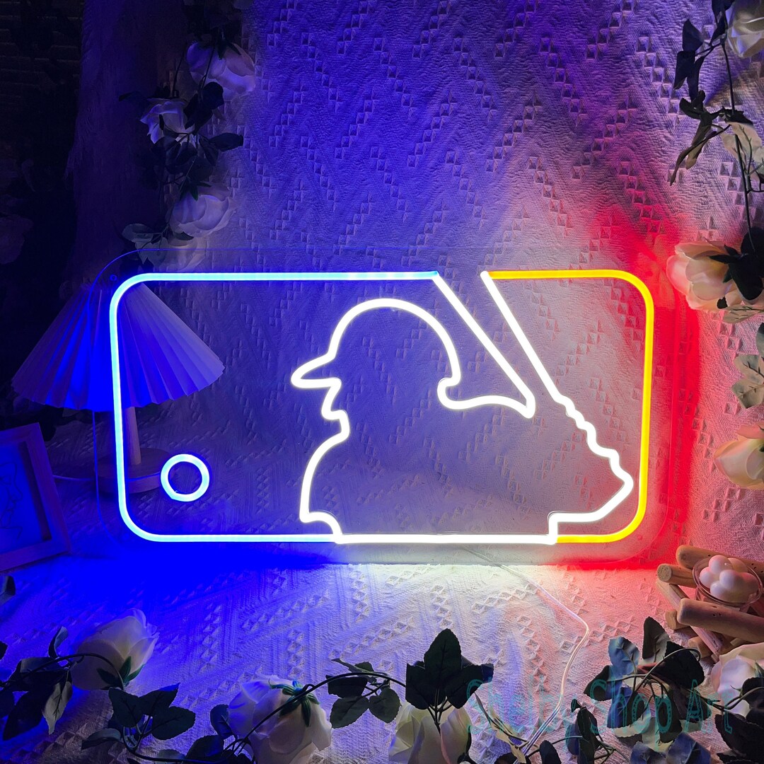 Baseball Neon Sign Neon Wall Sign Decor / Gifts for Baseball Etsy