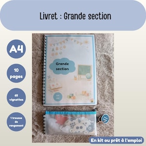 Activity Booklet for Kindergarten (Ages 5-6) - A4