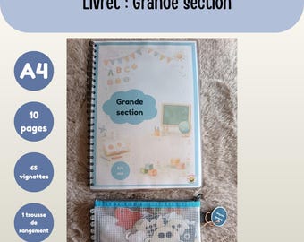 Activity Booklet for Kindergarten (Ages 5-6) - A4