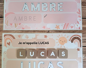 First name learning support