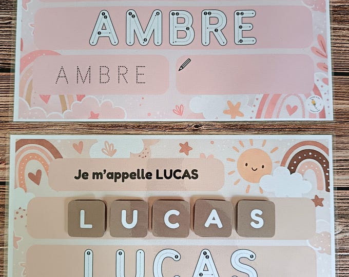 First name learning support