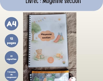 Activity Booklet - Middle Section - 4/5 years old - A4