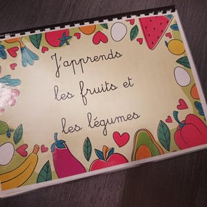 Booklet - Fruits and vegetables
