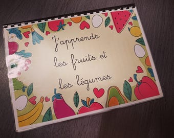 Booklet - Fruits and vegetables