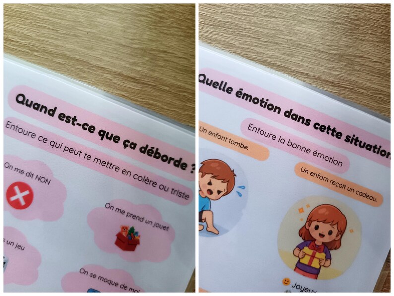Laminated A5 Children's Emotions Booklet – Learning to Manage Anger ...