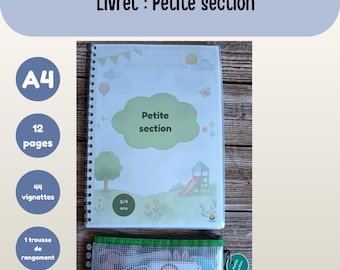 Activity Booklet for Preschool (Ages 3-4) - A4