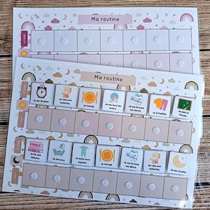 Routine quotidienne ( Ma routine )