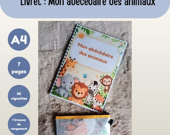 Activity booklet: My Animal Alphabet Book - A4