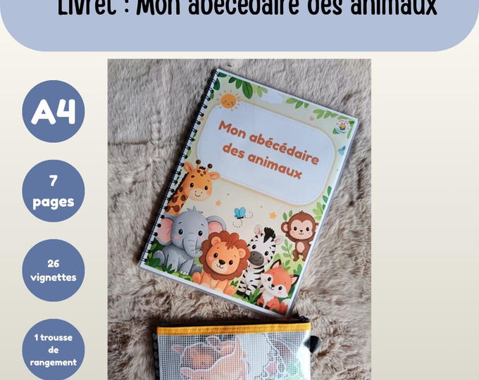 Activity booklet: My Animal Alphabet Book - A4
