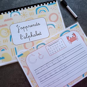 Estoy aprendiendo el alfabeto