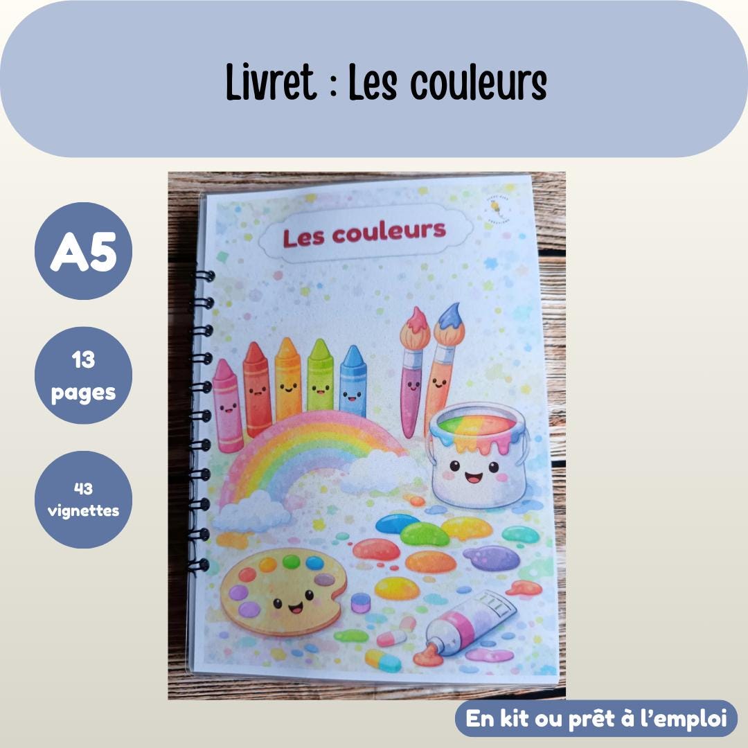 Booklet: Colors - Etsy